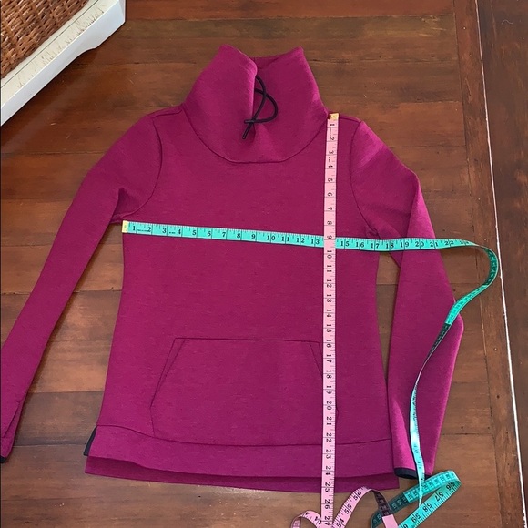 3/15 5/25 Champion C 9 Fuschia Cowl Neck Pullover - Picture 4 of 6